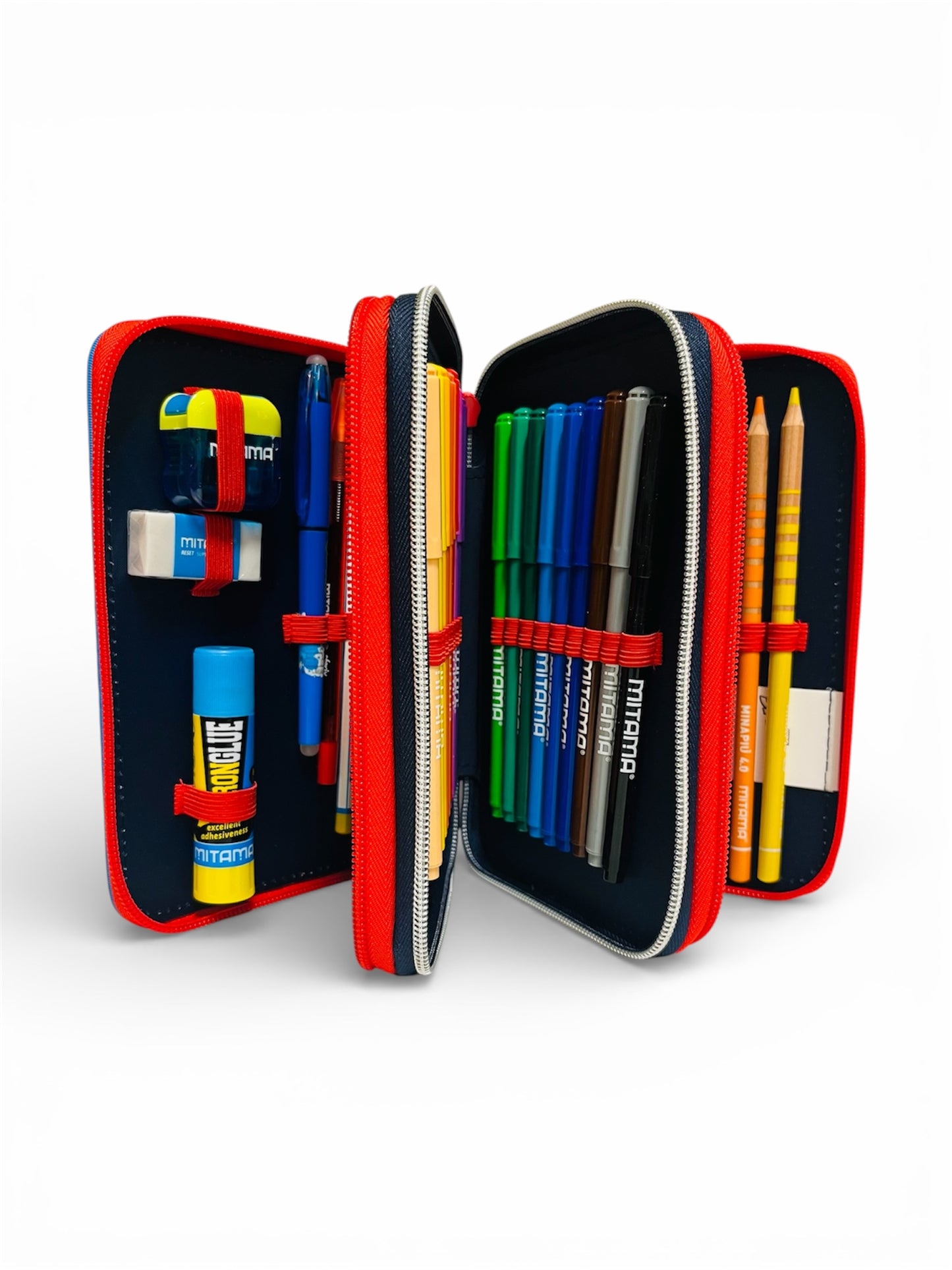 Astuccio 3 Zip Seven Spiderman – Astuccio Scuola a Tre Scomparti