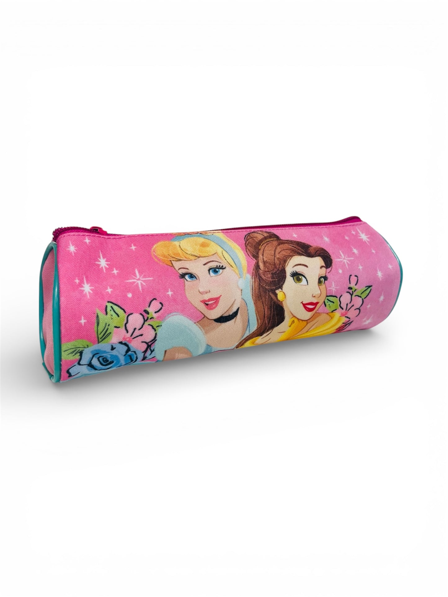 Astuccio Portapenne Tondo Principessa – Astuccio Scuola con Zip
