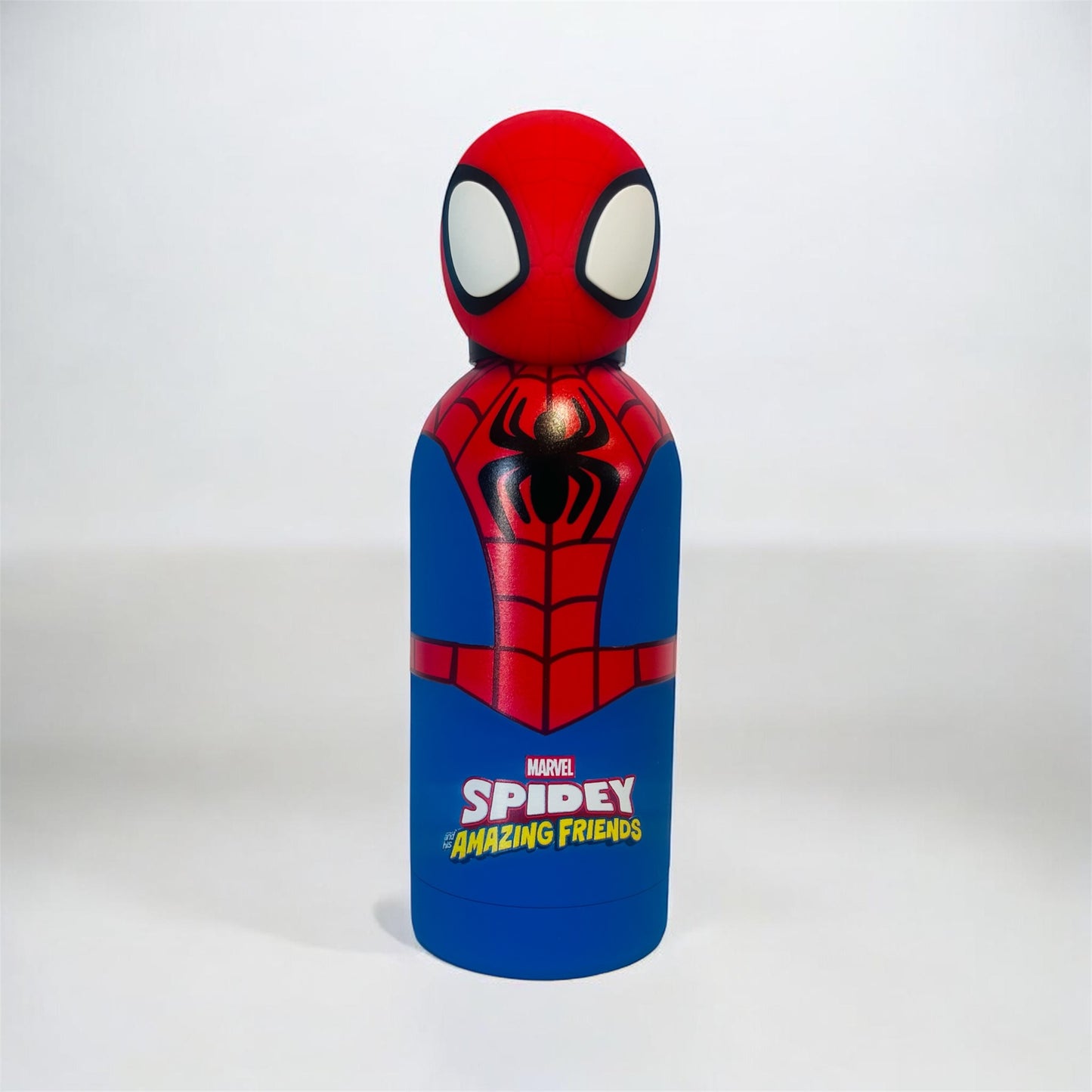 Borraccia Termica Spiderman Seven in Acciaio Inox – Borraccia Bambini con Tappo a Forma di Spiderman