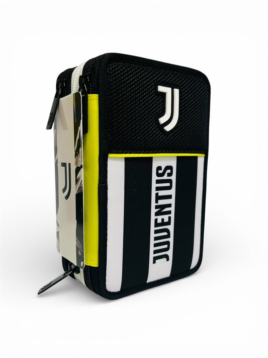 Astuccio 3 Zip Seven Juventus – Astuccio Scuola a Tre Scomparti