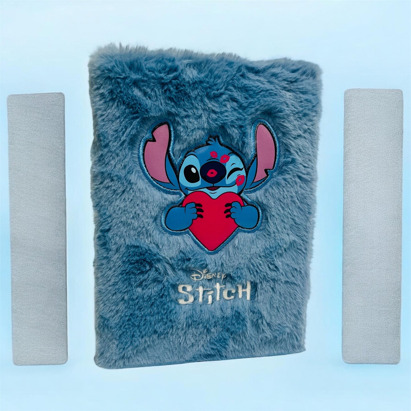 Taccuino Stitch con Copertina in Peluche – Quaderno Morbido Disney