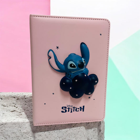 Taccuino Stitch con Squishy in Copertina – Quaderno Disney Antistress
